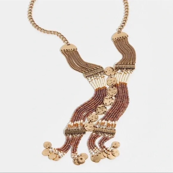 Free People Sunrise Beaded Necklace - Picture 2 of 4